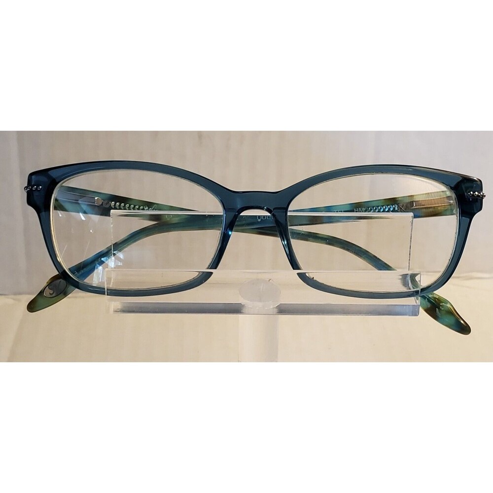 Sofia Vergara Odetta Eyeglasses Teal Plastic Full Rim Glasses Frame 52mm Women's